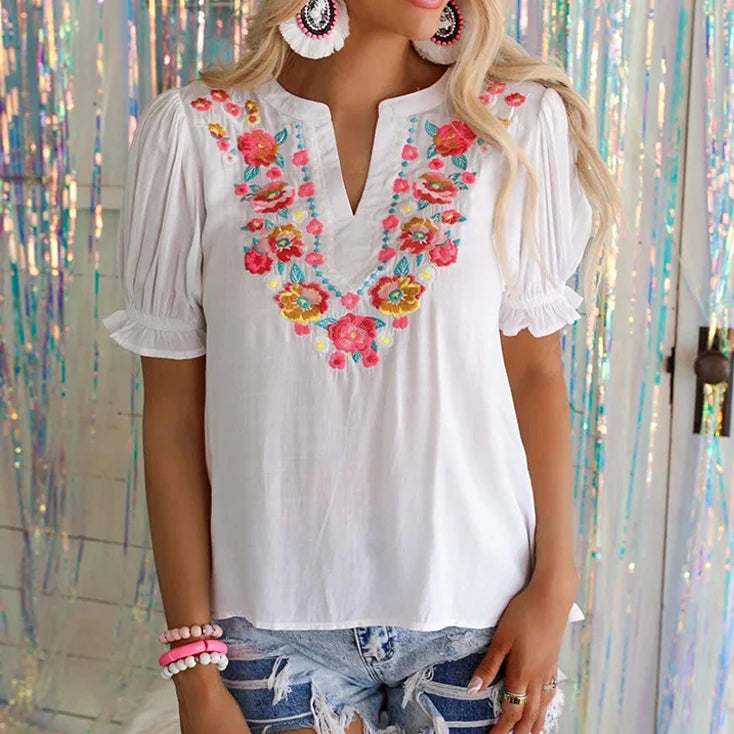 Camisa Feminina Boho - Cardumi 049