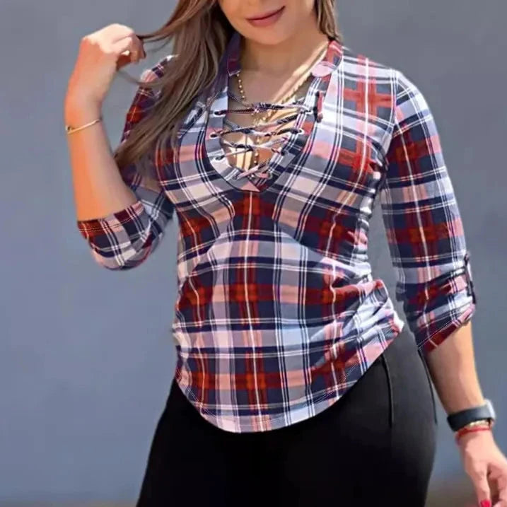 Camisa Feminina Manga Longa - Cardumi 039