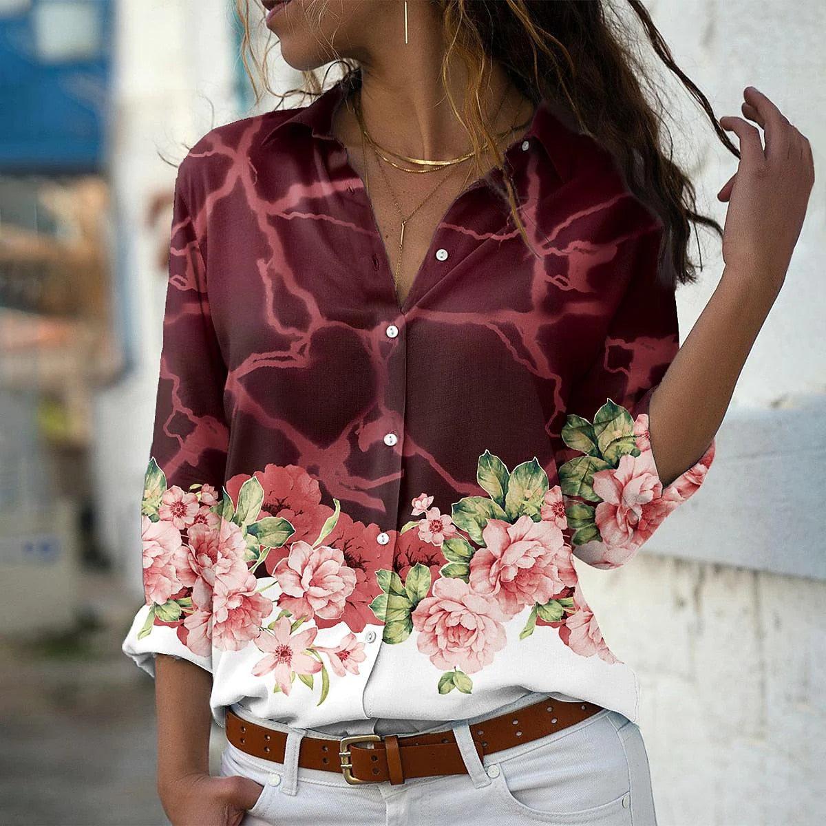 Camisa Feminina Maria Antonia