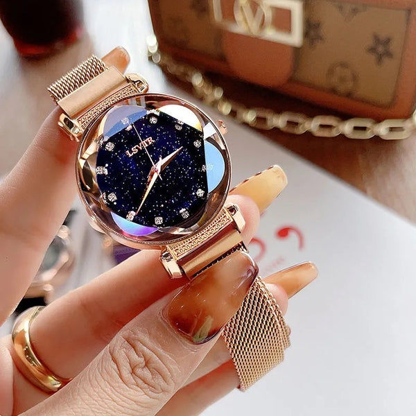 Relógio Feminino Quartz Blue