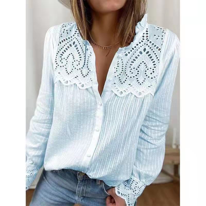 Camisa Shirt Feminina Embroidery