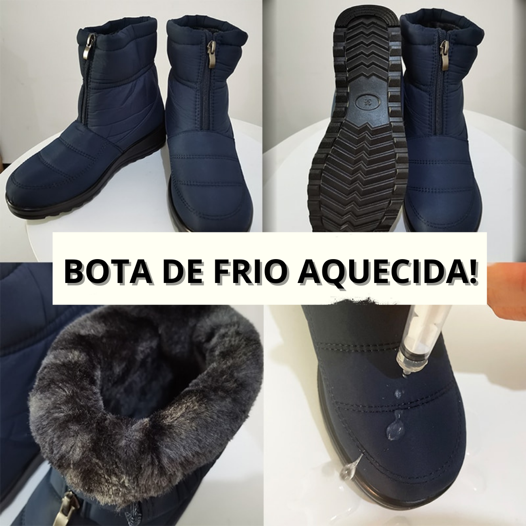 Bota de Frio Feminina Melina Aquecida