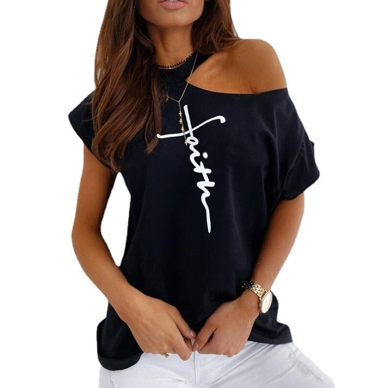 Camiseta Feminina Fé