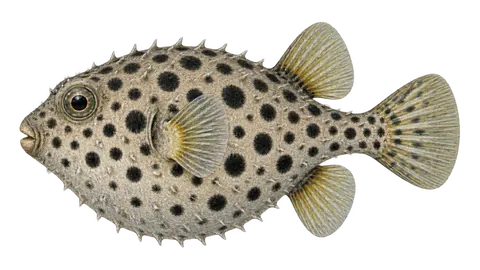 Illustration of Blackspotted puffer