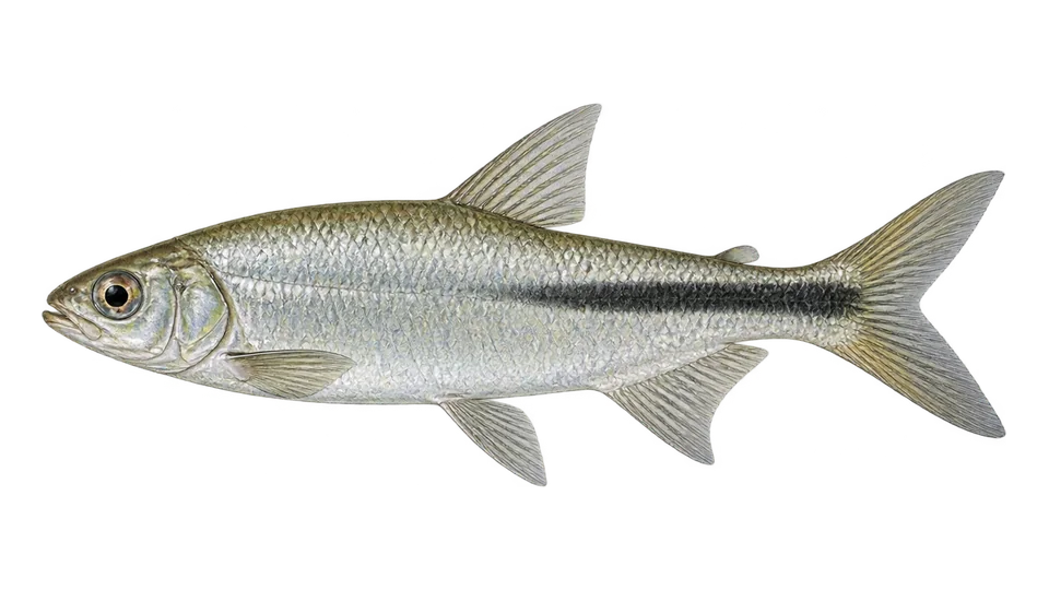 Scientific illustration of Halfline hemiodus