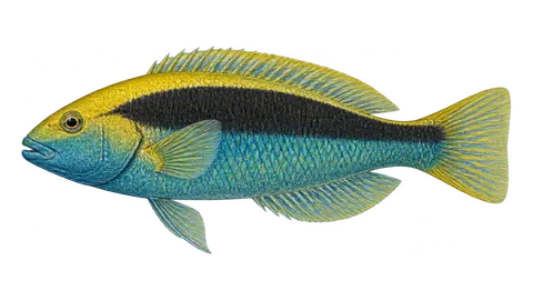 Ilustración de Doncella cabeciplateada
