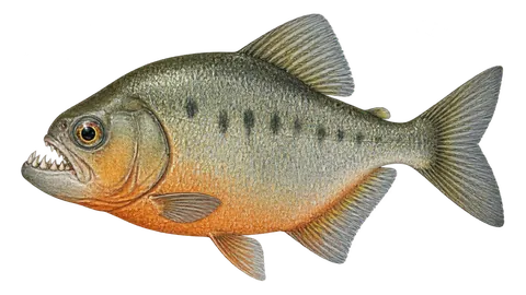 Illustration of Wimple piranha
