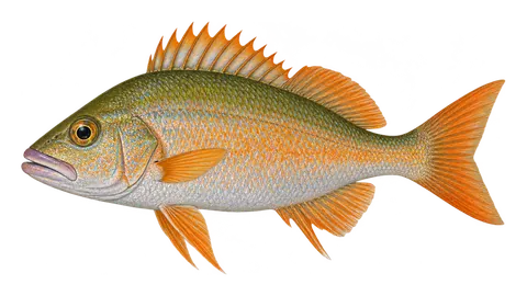 Illustration of Purplemouth grunt