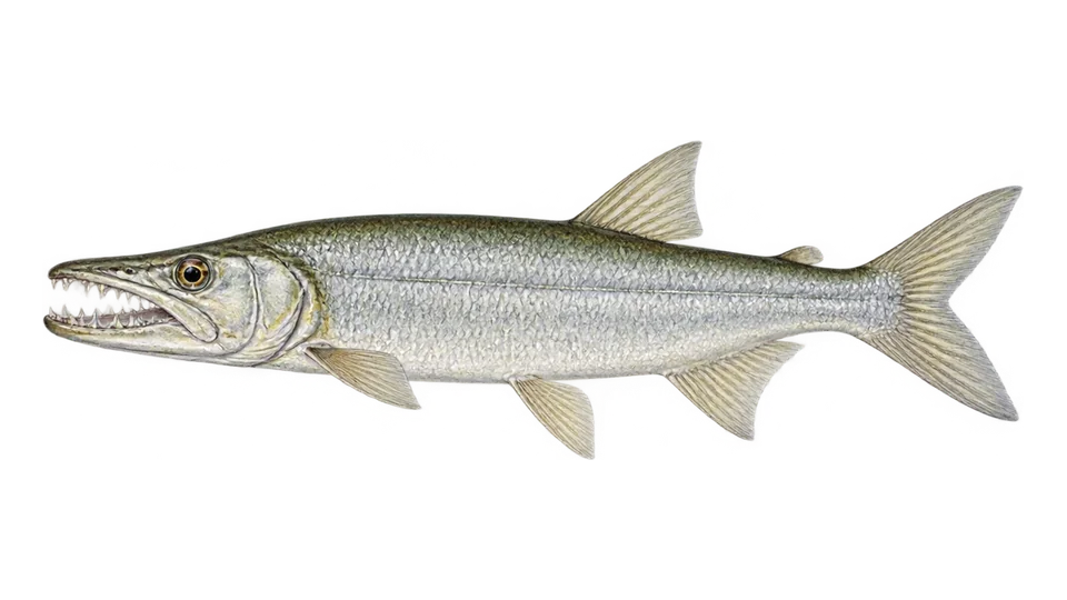 Scientific illustration of Dourado-cachorro