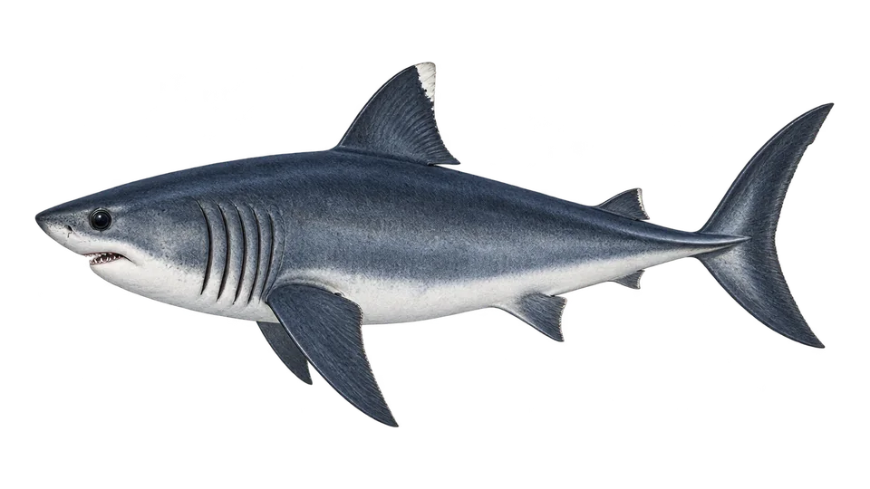 Ilustración científica de Marrajo sardinero