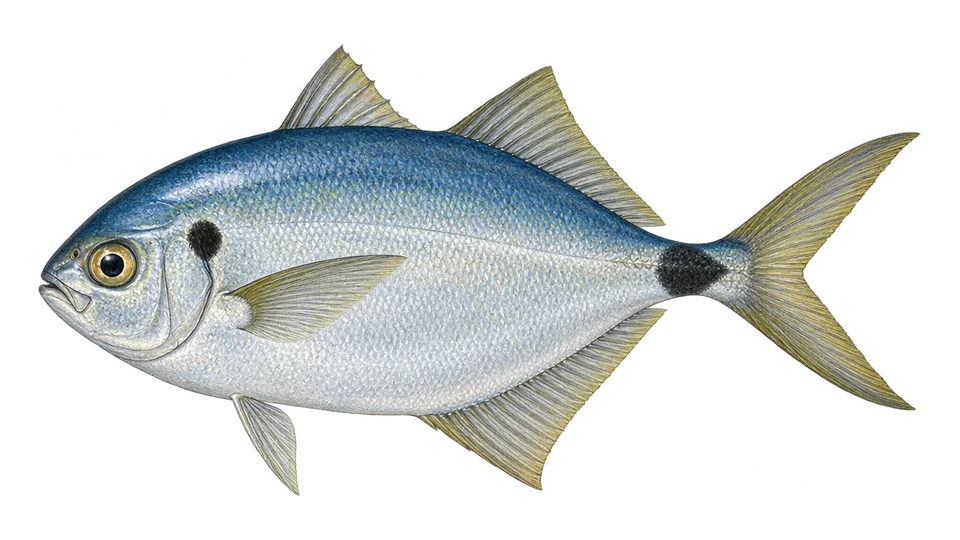 Scientific illustration of Atlantic bumper