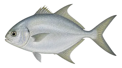 Illustration of Steel pompano