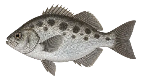 Ilustración de Mojarra muellera