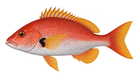 Ilustración de Pargo sesí